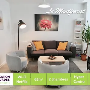 Apartment Le Montferrat - 65m2 - 2 - Rue De La Grotte - Hyper Centre, Lourdes