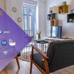 Appartement Le Lys- T3 Tout Equipé, Vue Imprenable Sur Le Château De, Lourdes